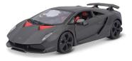 Lamborghini Sesto Elemento Cinza Metal 18 Cm 1/24 - Burago Lamborghini Sesto Elemento Cinza Metal 18 Cm 1/24 - Burago