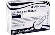 Lamina bisturi 15 carbono c/100 (ht)
