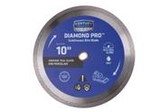 Lâmina de aro contínuo de diamante Century Drill & Tool 75459 10" Lâmina de aro contínuo de diamante Century Drill & Tool 75459 10"