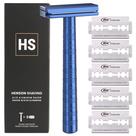 Lâmina de Barbear Henson Steel Blue Double Edge - Navalha de Segurança