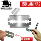 Lâmina de Barbear Lord Inteira para Navalha Profissional Barbeiro Cabelereiro Navalhete