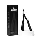 Lâmina de barbear Straight Edge Gentlemen Republic Premium preta