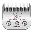 Lâmina de corte KBDS de cerâmica removível tamanho 5F 6,4 mm, corte
