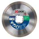 Lâmina de diamante BOSCH DBX543S X-LOCK de 5 polegadas para azulejos cerâmicos