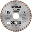 Lâmina de Diamante DEWALT para Corte a Seco de Alvenaria - Mandril de 4,5 Polegadas