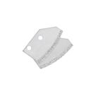Lâmina de remoção de argamassa QEP 2" Carbide Grit, pacote com 2 Lâmina de remoção de argamassa QEP 2" Carbide Grit, pacote com 2