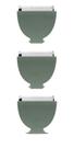 Lâmina de reposição Trimmer Meridian Sage Ceramic, pacote com 3
