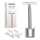 Lâmina de segurança Double Edge ZOMCHI para homens e mulheres com lâminas