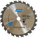 Lâmina de Serra Circular, 184 mm, Furo 20 Mm/16 mm, 24 Dentes, 70184632472 Norton OstenVonder