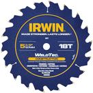 Lâmina de serra circular IRWIN MARATHON WeldTec 5-3/8 polegadas 18T Lâmina de serra circular IRWIN MARATHON WeldTec 5-3/8 polegadas 18T