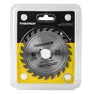 Lâmina de Serra Circular Thompson Para Madeira 4" 1/4Pol. 110x20mm com 24 Dentes