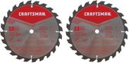 Lâmina de serra CRAFTSMAN CMAS21024 24T de 10 polegadas para emoldurar/rasgar
