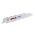 Lâmina de serra Lenox 9" de madeira bimetálica, 6 TPI, pacote com 5