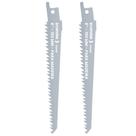 Lâmina de serra sabre 6" para madeira com 2 peças - BOM-5131