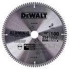 Lamina disco de serra dewalt 10pol 100 dentes aluminio Lamina disco de serra dewalt 10pol 100 dentes aluminio