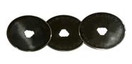 Lâmina Disco Refil Para Cortador Circular 45mm Refil de Reposição Afiado Kit 3 Uni Discos