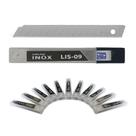Lâmina Estreita Inox LIS-09 - tubo com 10 - 9mm - Kit com 12