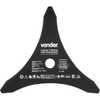 Lamina p/rocadeira vonder 3 pontas 300x25,4x3,8mm Lamina p/rocadeira vonder 3 pontas 300x25,4x3,8mm