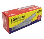 Lamina Para Estilete Largo 100un 11004 Gatte - Stock Comercio De Material De Escritorio Eireli