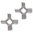 Lâmina para Moedor de Carne HSJAWA WPW10408733 para KitchenAid