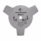 Lamina Para Rocadeira 3 Pontas Saturno Furo 20mm