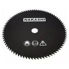 Lamina para roçadeira nakashi 80 dentes 255 x 25,4 x 1,5