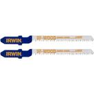 Lâmina Para Serra Tico-tico Irwin 75 Mm Aço Rápido Hss Encaixe Tipo T 2 Peças