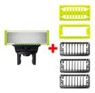 Lamina Refil + 01 Pente P/ Barbeador Oneblade Philips