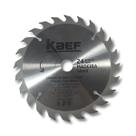 Lâmina Serra Circular para Madeira 24 Dentes 185mm Kaef