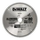 Lamina serra esquadria dewalt 10pol 80 dentes aluminio