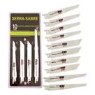 Lamina Serra Sabre 6-8 Polegadas Metal E Madeira C/10 Pecas