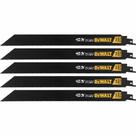 Lamina Serra Sabre Metal 12 Pol. Kit 5 Peças Dewalt - DWA41812