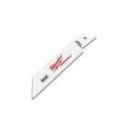 Lâmina serra sabre mini 4" uso geral com 05 peças 49-00-5410 milwaukee Lâmina serra sabre mini 4" uso geral com 05 peças 49-00-5410 milwaukee