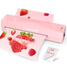 Laminador de mesa pessoal Crenova A4 4 em 1 rosa quente e frio Laminador de mesa pessoal Crenova A4 4 em 1 rosa quente e frio
