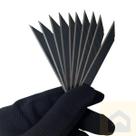 Lâminas 30 Graus Black Aço Carbono 9mm 10peças