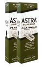 Lâminas de barbear ASTRA Superior Platinum 200 unidades