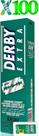 Lâminas de barbear Derby Extra Double Edge 100 unidades em aço inoxidável Lâminas de barbear Derby Extra Double Edge 100 unidades em aço inoxidável