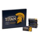 Lâminas de Barbear DORCO Titan 100 Dupla Faca Azul