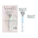 Lâminas de Barbear Íntimas Gillette Venus para Mulheres - com Aparador
