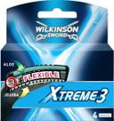 Lâminas de Barbear Wilkinson Sword Xtreme Pacote com 4