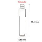Lâminas de Chave para Fiat Punto, Ducato, Stilo, Panda e Idea - 10 Peças - JMD, VVDI Keydiy e KD