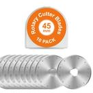 Lâminas de corte rotativas SSPONT 45 mm para acolchoar 10 pacotes