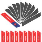 Lâminas de encaixe WORKPRO 18 mm SK5 Steel, pacote com 100