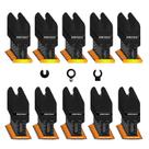 Lâminas de ferramentas oscilantes AMZWEI 100PCS para metal/madeira/plástico