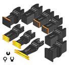 Lâminas de ferramentas oscilantes AMZWEI 118PCS Metal Wood Cutting
