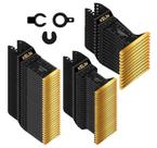 Lâminas de ferramentas oscilantes KELIN Titanium 64 unidades para metal e madeira