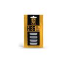 Lâminas de recarga HeadBlade HB6 6 em aço inoxidável para MOTO ATX