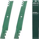 Lâminas de reposição UDC Parts 942-04290 para cortador de grama, para deck de 46 polegadas Cub Cadet XT1 LT46, furo central estrela de 6 pontas, 942-04290A LTX 1045 1046 XT2 LX46 742-04290-X 942-04244A Craftsman / kit com 2 lâminas para mulching Gator