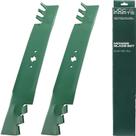 Lâminas de reposição UDC Parts 942-0616A para cortador de grama, compatíveis com Cub Cadet 42 polegadas XT1 LT42 com furo estrela de 6 pontas, Craftsman T110, Troy-Bilt Pony, RZT42, T210, LT4200, 742-0616A, 942-0616, giro zero / kit com 2 lâminas para mulching