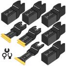 Lâminas de serra oscilantes EXKRAEFT 55 PCS para metal, madeira, plástico